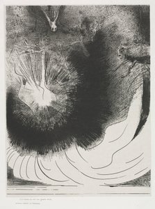 And There Fell a Great Star from Heaven, Burning as it were a Lamp by Odilon Redon