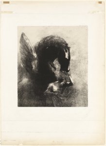 Captive Pegasus by Odilon Redon