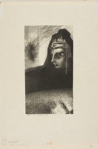 Dark Peak by Odilon Redon