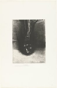 The Sciapods: Keeping the Head as Low as Possible is the Secret of Happiness (series title: Temptation of Saint Anthony) by Odilon Redon
