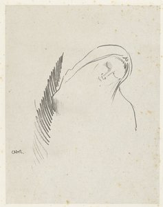 The Sleep by Odilon Redon
