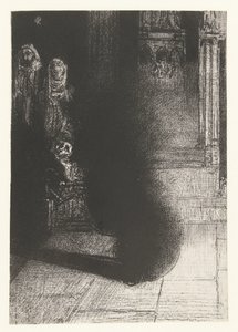 The Black Flames by Odilon Redon