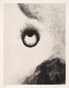 Everywhere Eyeballs are Aflame by Odilon Redon