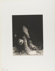 Flowers Fall and the Head of a Python Appears, plate 5 of 24