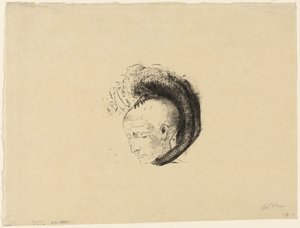 Frontispiece for The Idealist Movement in Painting by André Mellerio by Odilon Redon