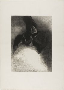 Frontispiece to Gustave Flaubert by Odilon Redon