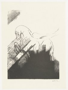 Winged Horse by Odilon Redon