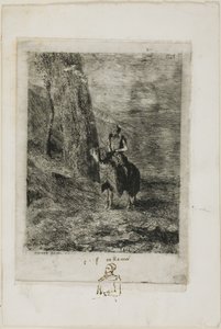 Horseman Waiting by Odilon Redon