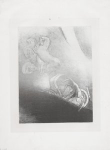 He Falls into the Abyss by Odilon Redon