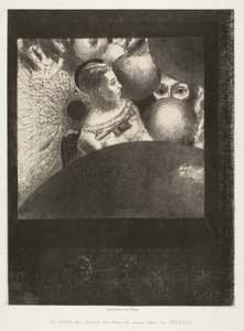In the Spheres (The Breath Which Leads Living Creatures is also in the Spheres), plate five from To Edgar Poe