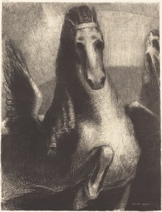 The Wing by Odilon Redon