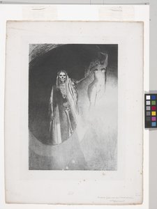 Death: It Is I Who Make You Serious by Odilon Redon