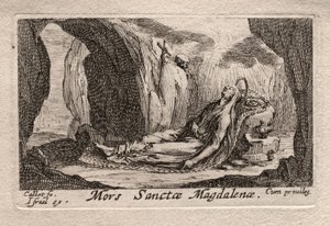 The Penitents: Death of St. Magdalene by Odilon Redon
