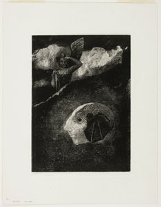 Limbo, plate four from In Dreams by Odilon Redon