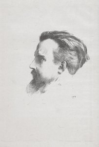 Maurice Denis by Odilon Redon