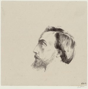 Miguel Llobet by Odilon Redon