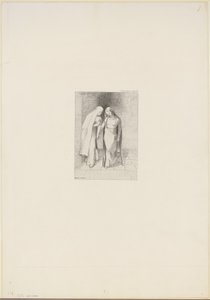 Mystical Conversation by Odilon Redon
