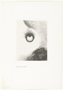 Flaming Eyes Everywhere (Temptation of Saint Anthony) by Odilon Redon