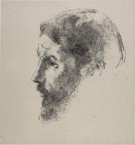 Pierre Bonnard by Odilon Redon