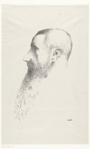 Portrait of Roger Marx by Odilon Redon