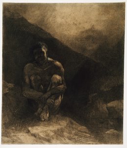 Primitive Man by Odilon Redon