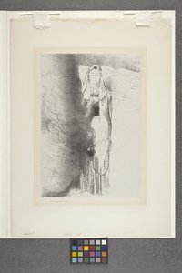 Then the Angel Took the Censer by Odilon Redon