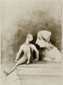 Flattery by Odilon Redon