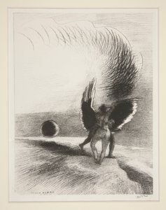 Sous l by Odilon Redon