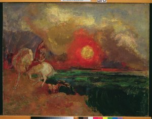 St George and the Dragon by Odilon Redon
