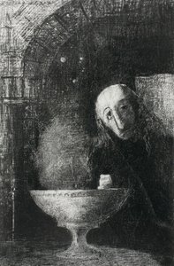 The Infinite Search, from Night by Odilon Redon