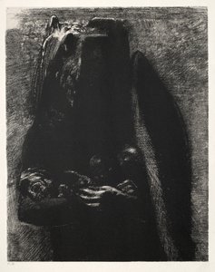 The Temptation of Saint Anthony First Series: It Is the Devil, Bearing Beneath His Two Wings
