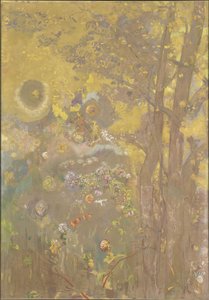 Trees on a Yellow Background, 1901