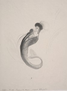 Woman Wearing a Toque and a Mermaid