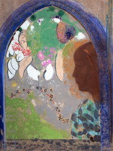 Woman at the Window by Odilon Redon