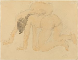 Two Nudes by Odilon Roche