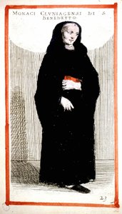 Religious order: monk of Cluny Abbey (Cluniian)