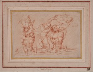 Tritons and Putti