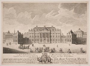 The Moltke Palace at Amalienborg Square