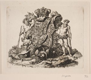 The Danish Royal Coat of Arms by Odvardt Helmoldt de Lode