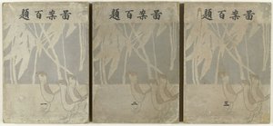 One Hundred Designs by Ogino Issui