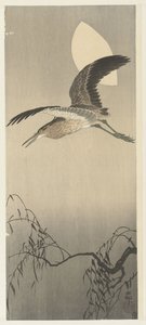 Heron and Moon