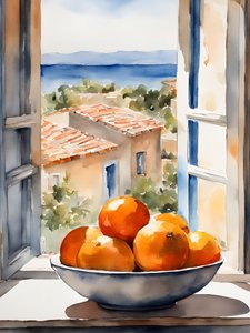 Oranges By The Sea