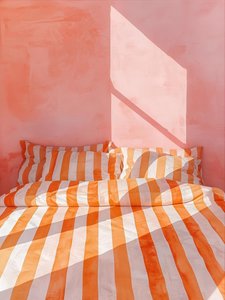 Sunny Striped Bed
