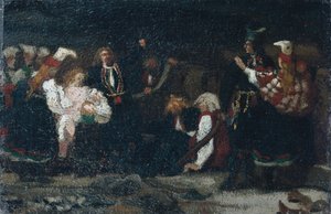 Fight in a Farmyard