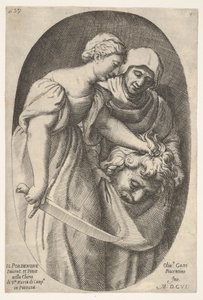 Judith with the Head of Holofernes in Her Left Hand and a Sword in Her Right Hand, 1606 by Oliviero Gatti