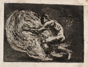 Ixion Embracing the Cloud by Oluf Hartmann