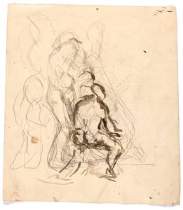 Loose Composition Study by Oluf Hartmann