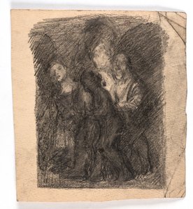Sketch for "Diogenes" by Oluf Hartmann