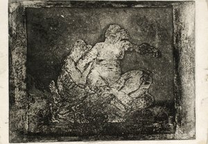 Two Women Fighting Over a Man by Oluf Hartmann
