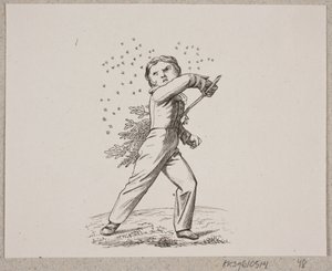 The Boy and the Mosquito by Oluf Olufsen Bagge